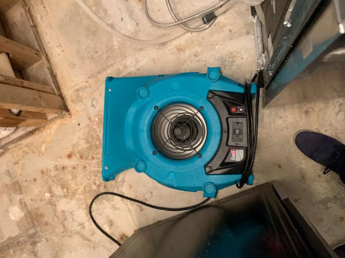 Air mover drying equipment for Mold Remediation & Removal in Vadnais Heights